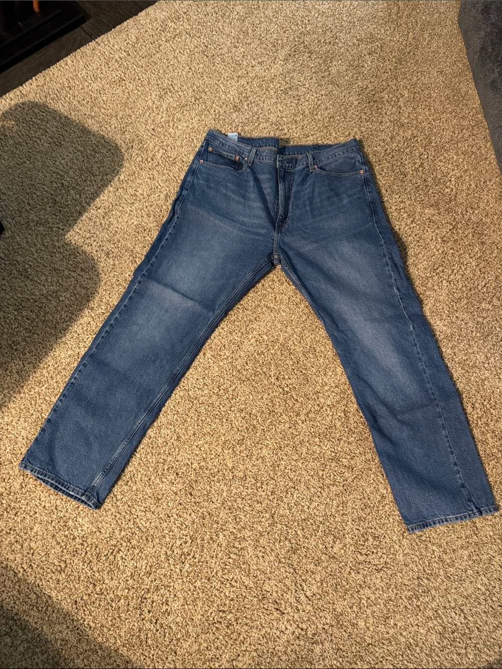 Levi's Men's Straight Blue Denim Jeans